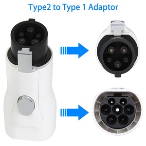 7kW SAE j1772 <span class=keywords><strong>AC</strong></span> evse Sạc <span class=keywords><strong>Adapter</strong></span> 32A loại 2 để loại 1 ổ cắm mới - Product Image 2