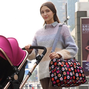 <span class=keywords><strong>Bolso</strong></span> Floral bebé juego de <span class=keywords><strong>bolso</strong></span> para pañales <span class=keywords><strong>Hospital</strong></span> bebé maternidad bolsa para el <span class=keywords><strong>Hospital</strong></span> - Product Image 2