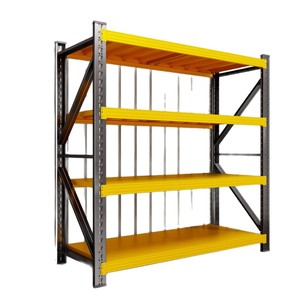 Estanterías de Almacenamiento Resistentes Ajustables, Estante Vertical Independiente de Metal Perforado para Supermercado, 4 Niveles de Capacidad de Carga - Product Image 5