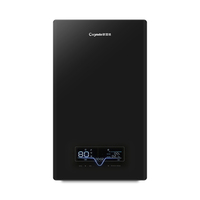 Caldera Eléctrica Combinada de Pared Ouyada 4-24kW con WiFi, App Tuya, Calefacción Instantánea Inteligente de Doble Función, Estándar Europeo, Venta al por Mayor, Fábrica China