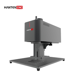 Máquina de marcado láser de fibra pequeña semialojada, máquina de grabado láser portátil de plástico y Metal, <span class=keywords><strong>precio</strong></span> de láser de luz máxima de 20W - Product Image 3