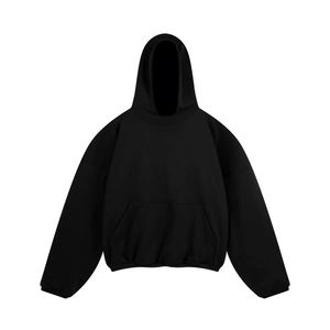 Dropshipping – Nouveaux sweats à capuche personnalisables 100 % coton pour hommes, vierges, décontractés, coupe oversize, avec impression de logo, unisexe - Product Image 4