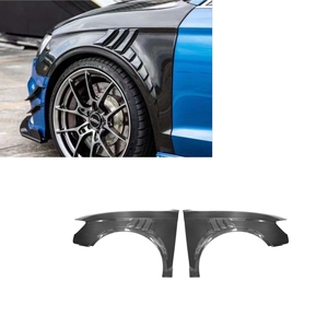 Garnitures de garde-boue avant en fibre de carbone véritable Style <span class=keywords><strong>TK</strong></span> pour Audi A3 S3 8V 2017-2019 A4 Garnitures de garde-boue - Product Image 1