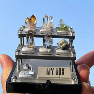 Caja de Muestras de Cristales Minerales Naturales al por Mayor, Variedad Popular de Artesanías de Cristal Hechas a Mano para Regalos - Product Image 6