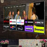 Téléviseur LED intelligent HD 22 pouces en promotion, 12 V CC avec lecteur DVD et interface LAN pour hôtels