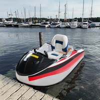 Jet ski électrique original RUSH WAVE 18KW 55KM/h K2 Mini avec matériau EPP pour les sports nautiques, le surf, la pêche, le ski nautique