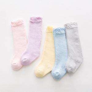 Proveedor logotipo personalizado niña <span class=keywords><strong>princesa</strong></span> dulce encantador de volantes de las niñas tobillo calcetines de algodón - Product Image 4
