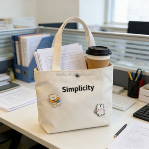 Bolsa <span class=keywords><strong>de</strong></span> Mano <span class=keywords><strong>de</strong></span> Algodón Económica <span class=keywords><strong>de</strong></span> Diseño Superior, <span class=keywords><strong>Bolsas</strong></span> <span class=keywords><strong>de</strong></span> <span class=keywords><strong>Tela</strong></span> <span class=keywords><strong>de</strong></span> Lona Reutilizables Ligeras, Cierre <span class=keywords><strong>de</strong></span> Cremallera con Cinta Larga, Publicidad Personalizada - Product Image 2