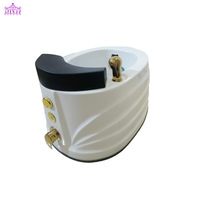 Bassin de pédicure simple en acrylique pour salon de beauté, bassin de massage pour pédicure, bain de pieds en céramique pour salon de manucure