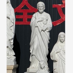 Large Jesus Christ Marble Outdoor Garden Sculpture Life Size <b>Religious</b> Decorative Feature Home Catholic MS-004 Marble Mary <b>Statu</b> - Product Image 3