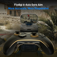 Flydigi Vader 5 Pro Pengontrol Game dengan Force Feedback Trigger Hall Effect Joystick Gamepad Nirkabel untuk Turnamen Esports