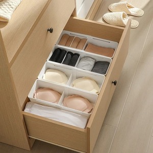 Home Pull-out <b>Storage</b> Box <b>Drawer</b> Telescopic Organizing Box Cosmetics <b>Plastic</b> Bedroom Study Partition Telescopic Box - Product Image 3