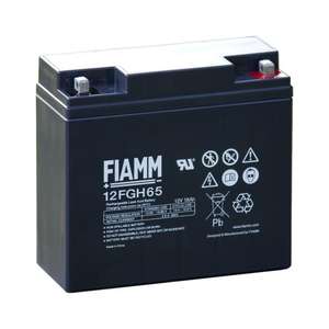 Batería recargable de plomo-ácido Fiamm 12Fgh65 12V 18Ah para uso en espera y cíclico - Product Image 1