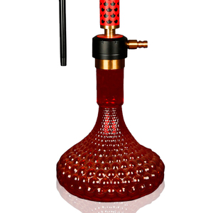 Juego de Shisha Personalizado de Fábrica al por Mayor, Shisha de Aleación de Aluminio de Tamaño Mediano de 58 cm, Juego de Hookahs para <span class=keywords><strong>Bar</strong></span> de Shisha - Product Image 4