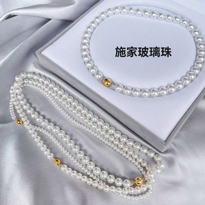 Goynn X Goy Pearl Necklace AAA Grade 10mm Round Clavicle Chain Elegant Everyday Wear - Product Image 4