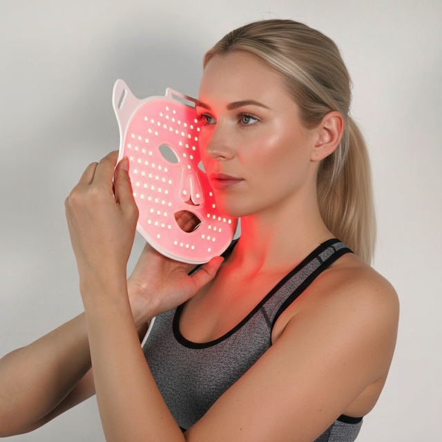 Led Face Light Therapy Mask Professional Led Light Therapy Facial Device Custom Led Face Mask