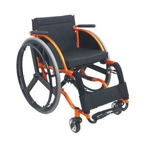 Fauteuil roulant manuel en aluminium léger de sport en plein air de loisirs actifs pour handicapés - Product Image 6