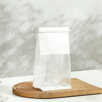 Sac en fil de fer à bord roulé pour pain de mie, croissant et pâte feuilletée, jetable, écologique, 450g, vente en gros usine