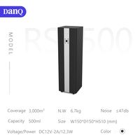 DANQ Commercial APP Controlled 2000cbm Stand Alone Aroma Fragrance Oil Diffuseur envoyé pour le hall de l'hôtel