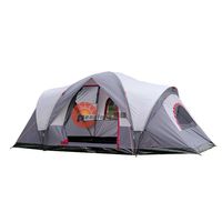 Tenda Camping Outdoor Kapasitas Besar 5-6 Orang, Buka Otomatis Cepat, Satu Kamar Tidur, Empat Musim, Grosir