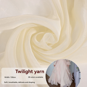 Tessuto Organza Leggero per Abiti da Sposa, Organza alla Moda Leggera e Traspirante in Poliestere, Design Personalizzato - Product Image 5