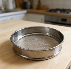 מסננת בדיקה עגולה מדויקת מפלדת אל-חלד 304 בעלת אריגת חוטים רגילה, מסננת דוגמאות, מסנני מסך חיתוך, מותג עולמי - Product Image 5