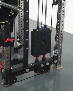 SK Bodybuilding Kraft Multi-Funktionsstation Power Squat Smart mit Kabelzug Power Rack Smith Machine für Clubs - Product Image 4