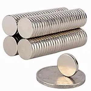 Hot Sale Neodymium Magnets Disc Round Rare Earth Refrigerator Magnets For Crafts Dry Erase Board Whiteboard