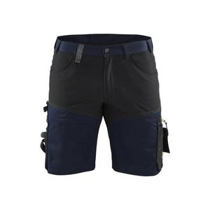 BLAKLADER - 179818608699C64 Craftsman <b>shorts</b> with <b>stretch</b> Dark navy/Black - EAN 7330509881682 <b>WORK</b> TROUSERS <b>WORK</b> <b>SHORTS</b> - Product Image 1
