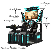 HY Vr Fps Arena Musique Jeu Debout Vr Réalité Virtuelle 9d Vr Gun Jeu Machine Jeu de Tir