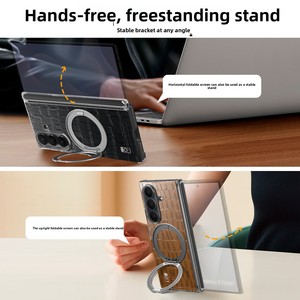 Funda Plegable con Diseño Animal para Z Fold7 y Honor <span class=keywords><strong>Magic</strong></span> V6, con Anillo Magnético y Protección Anticaídas, Material PUTPU - Product Image 4