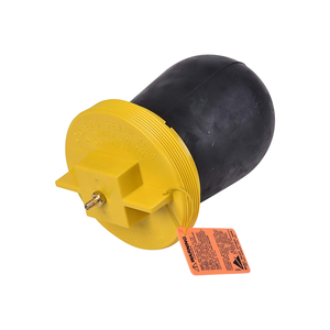 Bouchon pneumatique Clean-Seal fonctionne sur les raccords en plastique et en fonte - Product Image 2