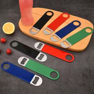 Personalized <b>Engraved</b> Leatherette Beer Party Favor Bartending <b>Tools</b> Stainless Steel Bottle Opener - Product Image 2