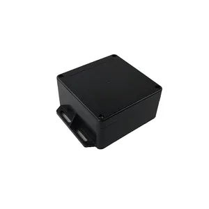 120*120*60mm Black Abs Plastic Outdoor Electrical Waterproof Junction Box Underground Sealed Case Enclosure Box