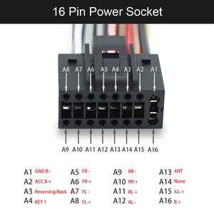 大众高端汽车连接器线束canbus汽车立体声收音机全球定位系统导航汽车播放器线束 - Product Image 6