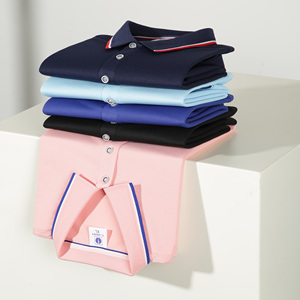 Polo informal de Piqué para fitness con logotipo personalizado, Polo de poliéster suave con doble punta y logotipo bordado, Polo de golf para hombre - Product Image 1