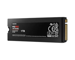 HORNG SHING nouveau produit disque dur à semi-conducteurs MZ-V9P1T0CW 1 to 990 PRO avec dissipateur thermique PCIe 4.0 NVM M.2 SSD - Product Image 4
