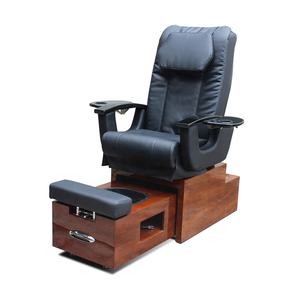 Großhandel Günstige Preis Moderne Schönheit Nagel Salon Möbel Holz Basis Keine Sanitär Fuß Spa Maniküre <span class=keywords><strong>Massage</strong></span> Pediküre Stuhl - Product Image 1