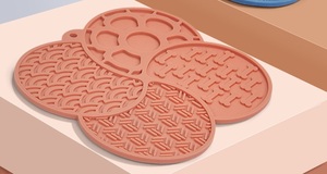 Factory Price <b>Silicone</b> Slow Feed Promotional Product-Dog Lick Pet Feeding <b>Mat</b> - Product Image 5