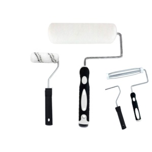 9 pouces mini <span class=keywords><strong>rouleau</strong></span> plastique stirier ruban de <span class=keywords><strong>masquage</strong></span> pinceau outils de manutention liner kit - Product Image 1
