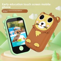 Cámara Infantil con Sensor CMOS 4K HD, Pantalla Táctil de 2.8 Pulgadas, Juguete de Plástico para Fotos y Vídeos para Niños de 3 a 6 Años, Dispositivo Educativo de Aprendizaje