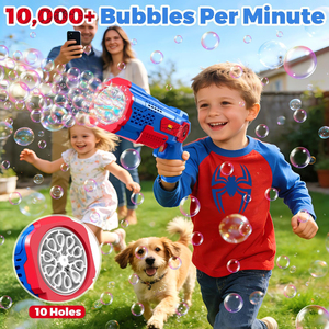 Máquina <span class=keywords><strong>de</strong></span> <span class=keywords><strong>Burbujas</strong></span> Automática con Más <span class=keywords><strong>de</strong></span> 10,000 <span class=keywords><strong>Burbujas</strong></span> por Minuto, Luces LED y Diseño a Prueba <span class=keywords><strong>de</strong></span> Fugas, Juguete <span class=keywords><strong>de</strong></span> Verano para Niños - Product Image 3