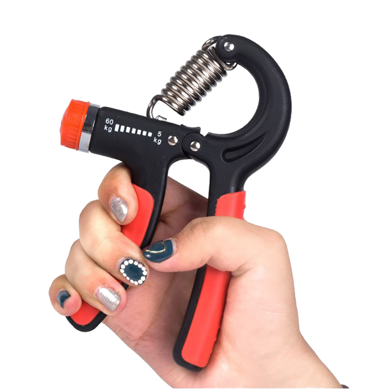 Взаимной высокое качество R-shape форме, благодаря чему создается ощущение невесомости с счетчик рукоятка Регулируемый кистевой Эспандер для рука силовой тренажер