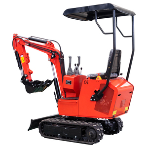 Miniexcavadora HT10 de 1 Tonelada con Orugas de Goma, Motor y Componentes Principales con 1 Año de Garantía - Product Image 2