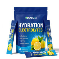 Sachets de poudre de créatine et d'électrolytes à hydratation rapide sous marque privée – Compléments sportifs végétaliens pour l'hydratation