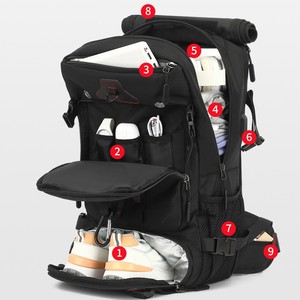 Hot Sale Factory Wholesale 60- 80L Men <strong>Big</strong> <strong>Backpack</strong> Waterproof Tactical Outdoor Camping Large Capacity Hiking <strong>Backpack</strong> for Men - Product Image 2