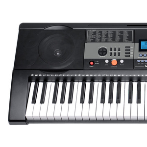 Piano électrique HUASHENG de qualité supérieure, 61 touches, fonction tactile, écran LCD, 200 timbres, rythmes, <span class=keywords><strong>clavier</strong></span> de <span class=keywords><strong>percussion</strong></span>, 10 démos d'orgue - Product Image 2