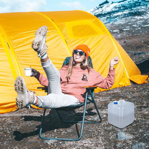 Umetass – Seau pliable portable en PEHD de qualité <span class=keywords><strong>alimentaire</strong></span>, durable, pour jardin, <span class=keywords><strong>camping</strong></span>, extérieur, conteneur d'eau - Product Image 1