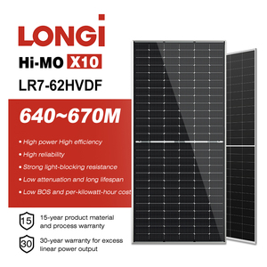แผงโซลาร์เซลล์ LONGi LR7-72HVHF 640-670W ป้องกันฝุ่น สำหรับหลังคาอุตสาหกรรม ทนทานต่อการเสื่อมสภาพและมีความน่าเชื่อถือสูง LR7-72HVHF(640-) - Product Image 3