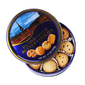 China Shortbread Biscuits And Cookies Round Halal Cookies Factory Wholesale Biscuits Butter Cookies